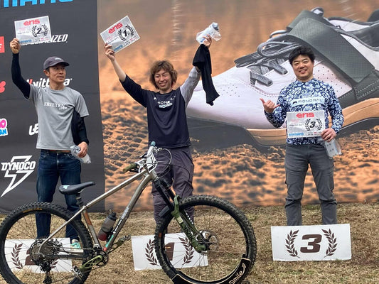 2025 ENS-HARDTAILオンリー 八海山麓にて市原選手が50代前半クラスで優勝しました。